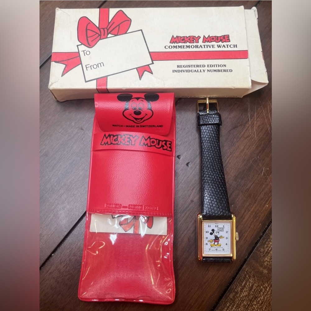Vintage Bradley Mickey Mouse watch